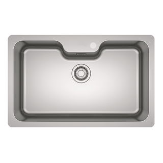Cuba de Embutir Franke Bell BCX 110-75 TL em Aço Inox 81 x 51 cm