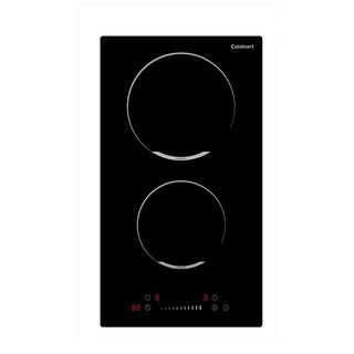 Cooktop Dominó Elétrico Vitrocerâmico Cuisinart Arkton 2 Queimadores 29cm 220V