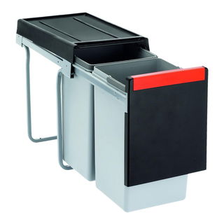Lixeira Franke Cube 30 com 2 Reservatórios de 15 L em ABS