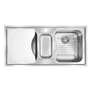 Cuba de Sobrepor Franke Smart SRX 670 em Aço Inox 100 x 50 cm com Acessórios