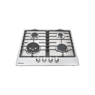 Cooktop a Gás Cuisinart Casual Cooking 4 Bocas 60cm Inox 220V