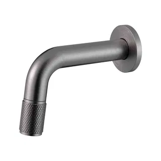 Torneira Fria de Parede Doka 140 mm para Lavatório Brushed Nickel
