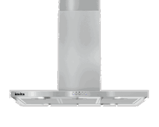 Coifa Invita Inox Ilha 90 Cm 220 V