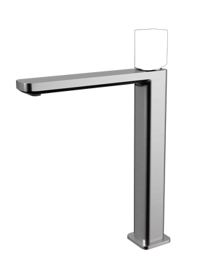 Corpo Monocomando Doka para Lavatório 239mm Rivvo Brushed Nickel