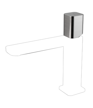 Volante para Corpo do Monocomando de Lavatório Doka Rivvo Brushed Nickel