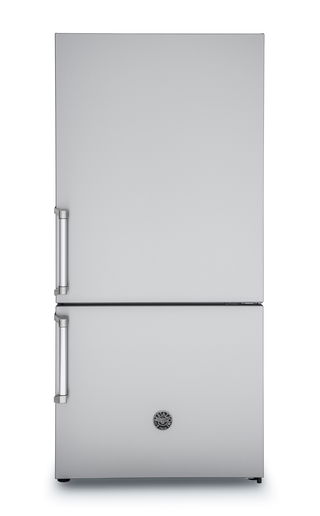 Refrigerador Bottom Freezer em inox para embutir, 501 litros, 127V, portas reversíveis, Coleção Master Series