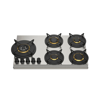 Cooktop de Revestir na Bancada Elettromec 5 Queimadores à Gás 90 cm 220 V