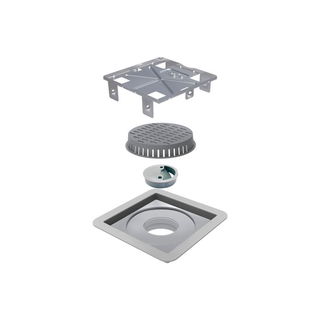 Ralo Square Tampa Oculta 10cm x 10cm