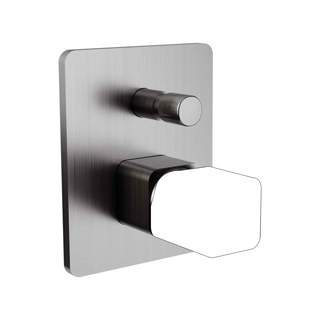 Corpo Monocomando Doka para Chuveiro com Desviador Rivvo Brushed Nickel