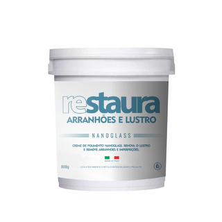 Creme Restaura Bellinzoni Arranhões e Lustra Nanoglass 800 g