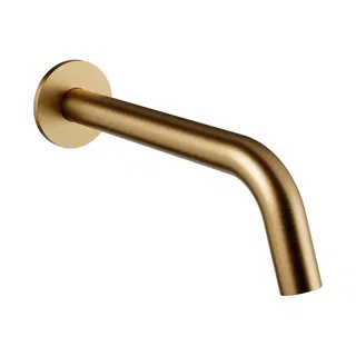 Bica de Parede Doka para Lavatório 220mm Quantum Brushed Gold
