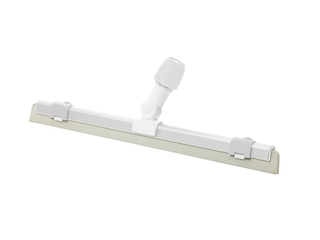 Rodo Flexível Moerman para Limpeza de Pisos com Borracha Dura-Flex Branca 50 cm