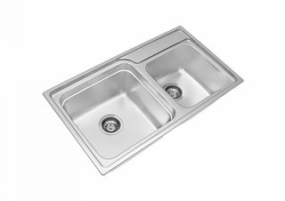 Cuba de Cozinha para Bancada Debacco 79,5cm x 45cm - Aço Inox Resistente, Design Moderno e Durável, Ideal para Cozinhas Funcionais
