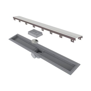 Ralo Linear Smart Seco Tampa Inox 60 cm
