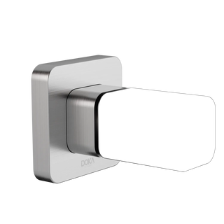 Corpo Acabamento para Registro de Gaveta Doka (Deca) de 1 1/2 e 1 1/4 Rivvo Brushed Nickel