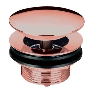 Válvula para Banheira Contemporânea Doka K13 Ed Clic Clac Rose Gold