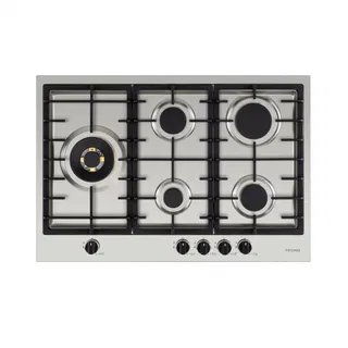 Cooktop Tecno Original Filotop Gás 5 Bocas Inox 75cm 220V
