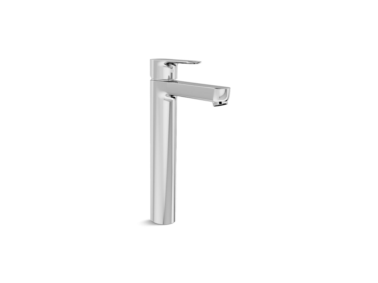 Kohler Torneira para lavatório de banheiro com misturador único (somente água fria), 34,5 lpm July Cromado