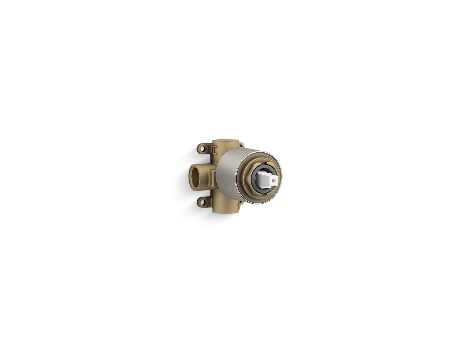 Kohler Registro de chuveiro de controle único de 40 mm  Níquel Escovado