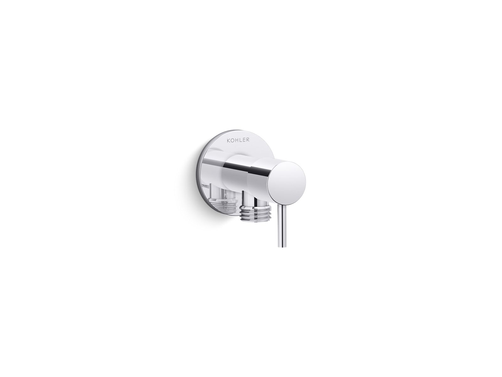 Kohler Acabamento de válvula angular com alavanca Purist Cromado