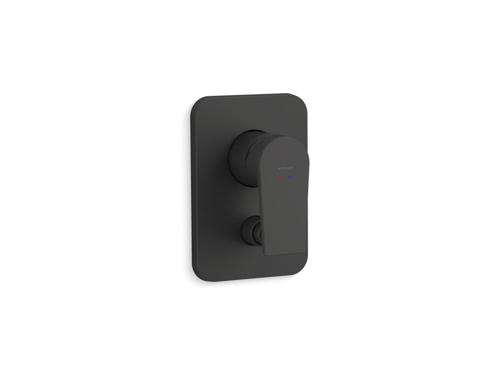Kohler Acabamento para misturador monocomando com desviador banheira/chuveiro  Preto fosco