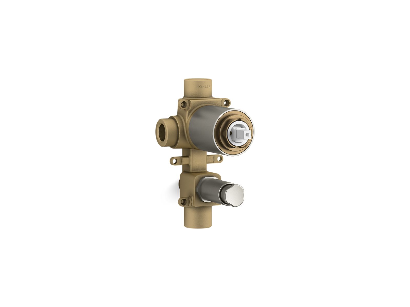 Kohler Registro de banheira/chuveiro de controle único de 40 mm  Níquel Escovado
