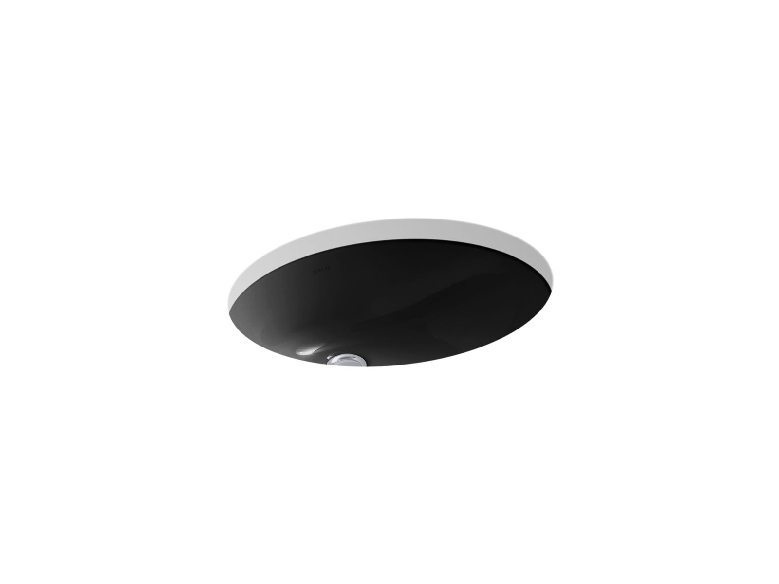 Kohler Lavatório de embutir  Preto preto