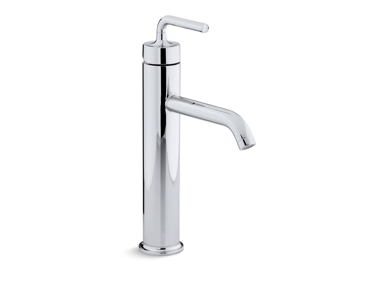 Kohler Torneira alta de lavatório monocomando Purist Cromado