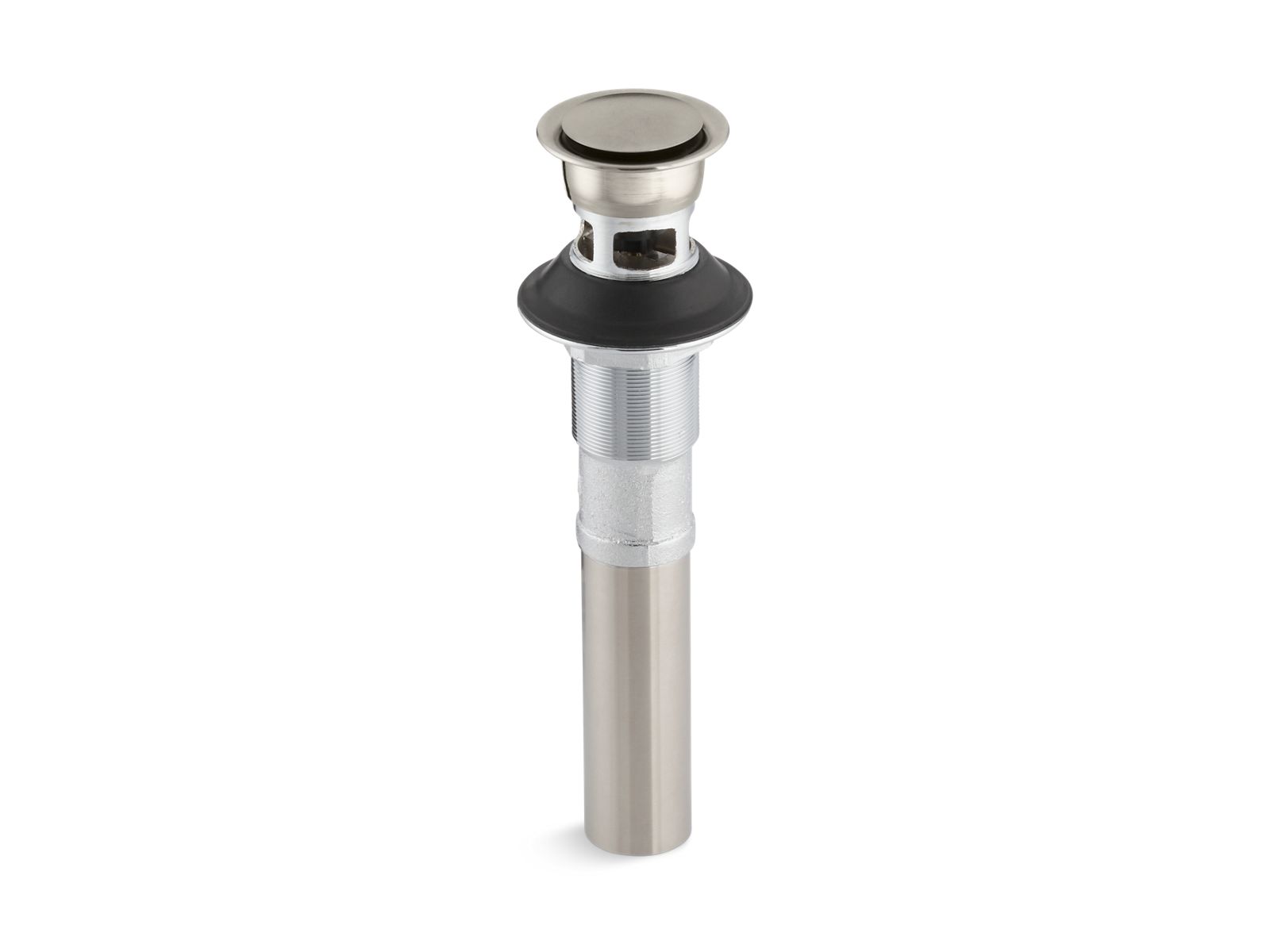 Kohler Clicker Drain G11/4 com G7/8 adaptador  Níquel Escovado