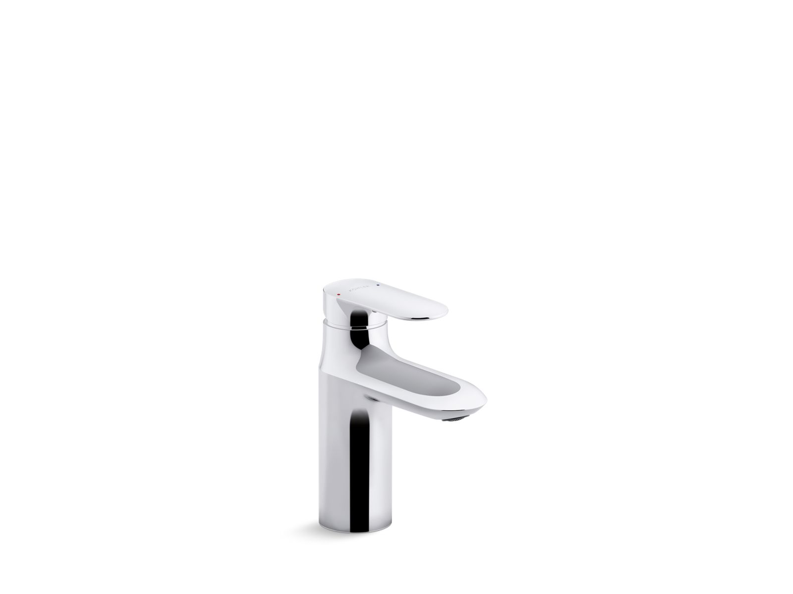 Kohler Torneira para lavatório de banheiro com misturador único (somente água fria), 22,7 lpm  Cromado