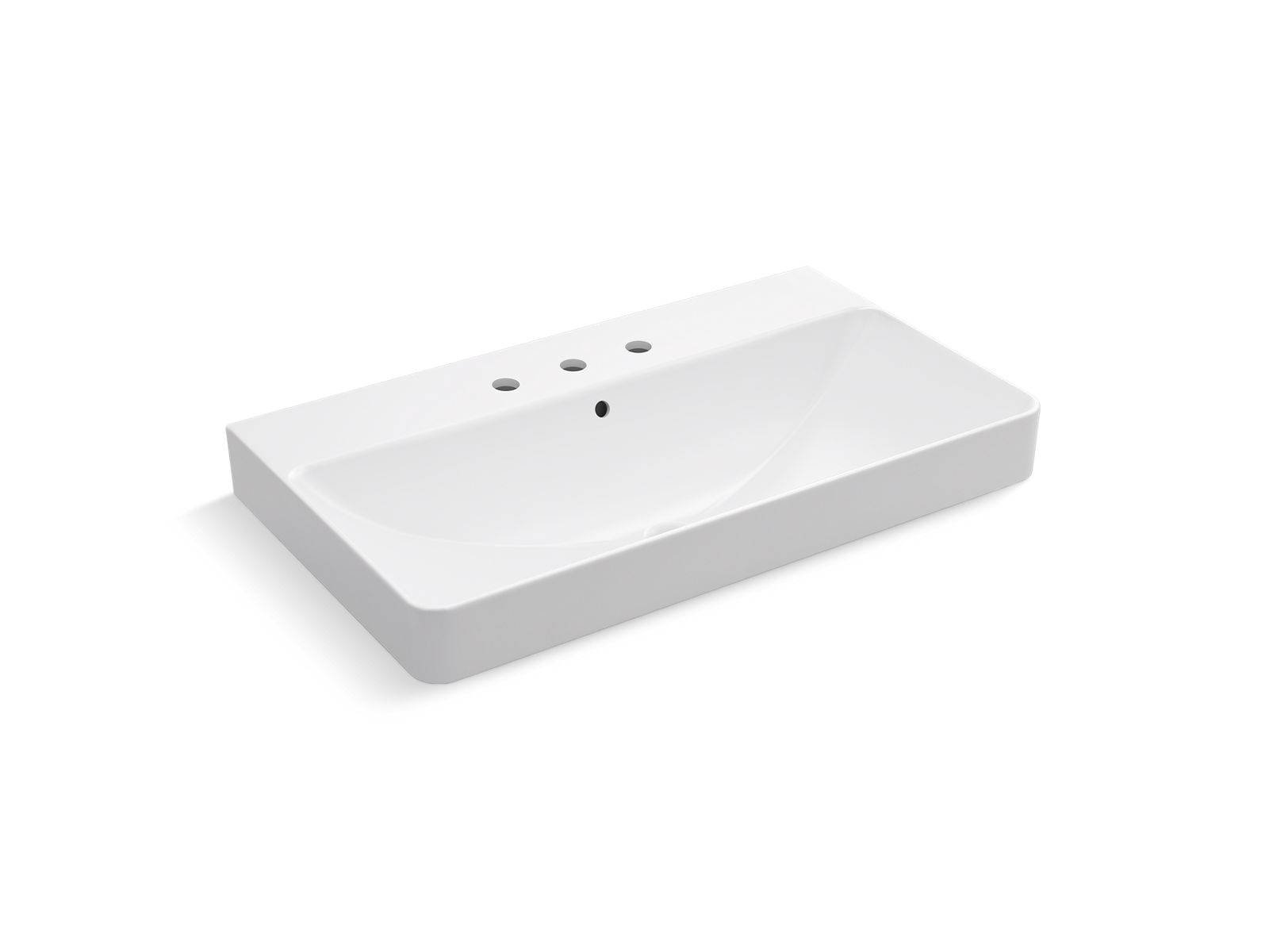 Kohler Cuba de Apoio Retangular  Branco