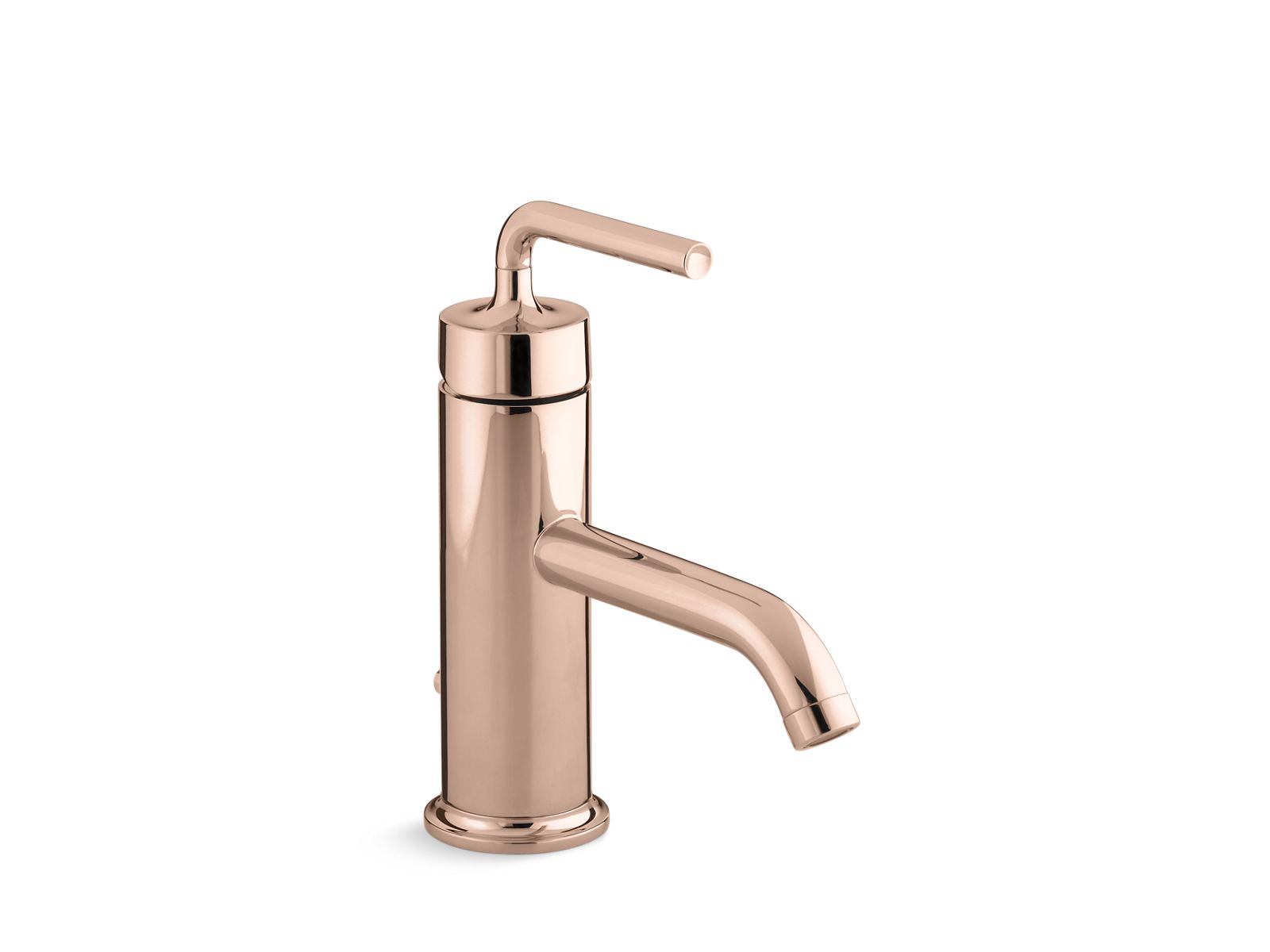 Kohler Torneira de lavatório com misturador único Purist Ouro Rosa