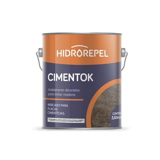 Gel Envelhecedor Cimentok Hidrorepel Castanho 3,6 Litros