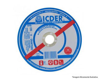 Disco de Desbaste Graniteiro ICDER 7" Grão 60