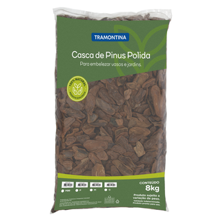 Casca de Pinus Polida Tramontina Tamanho M 8kg
