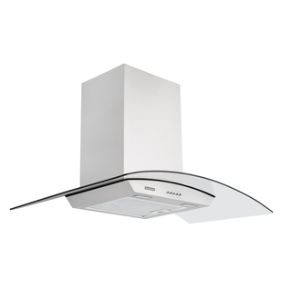 Coifa de Parede Tramontina New Vetro em Aço Inox e Vidro Temperado 90 cm 127 V