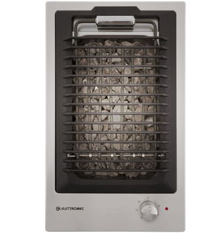 Dominó Quadratto Barbecue Elettromec 30 cm 220V